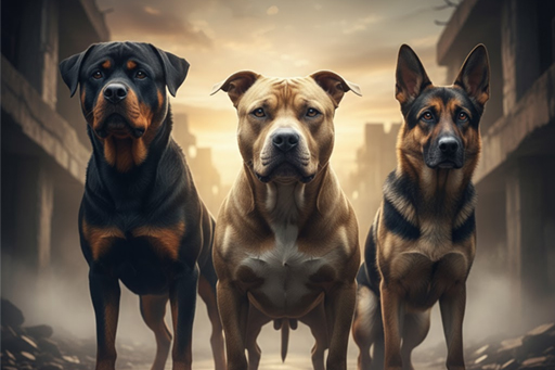 Les trois races de chiens souvent considérées comme les plus dangereuses