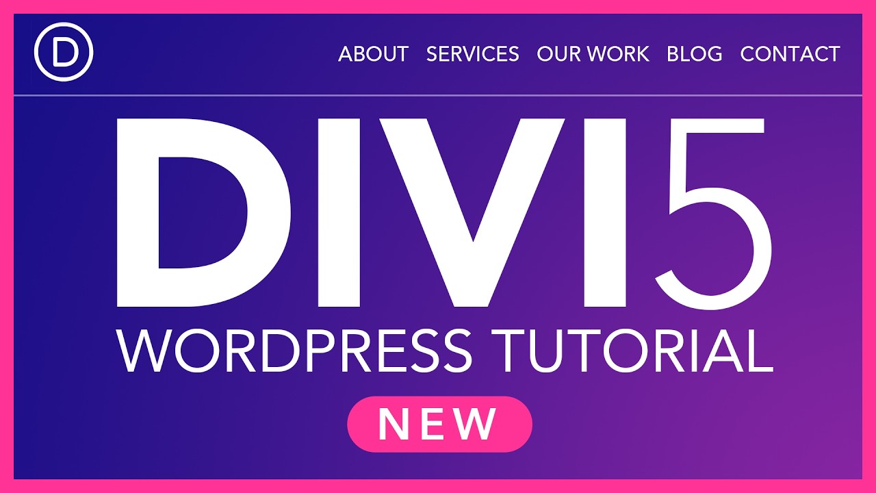 Build a Professional WordPress Website Using Divi 5 (2026 Step-by-Step Guide)