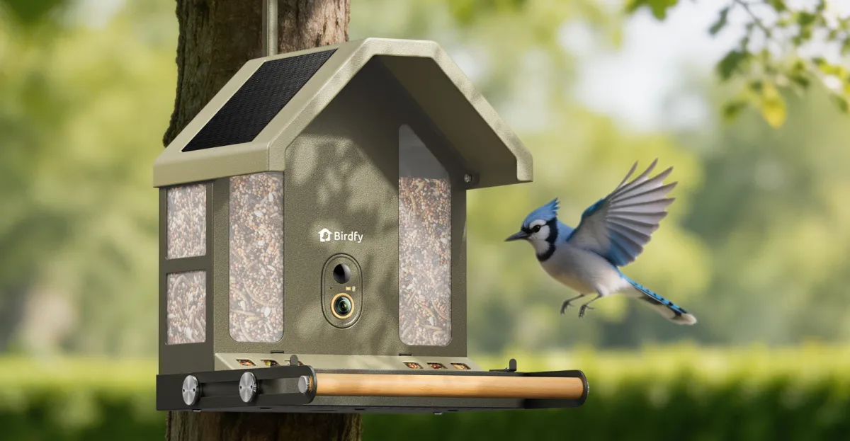 Le nouveau mangeoire 4K Birdfy cherche à vous apprendre à reconnaître les oiseaux qu’elle identifie