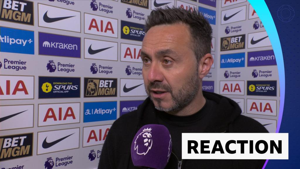 Tottenham 1-1 Leeds United : Déclarations de Roberto De Zerbi après le match