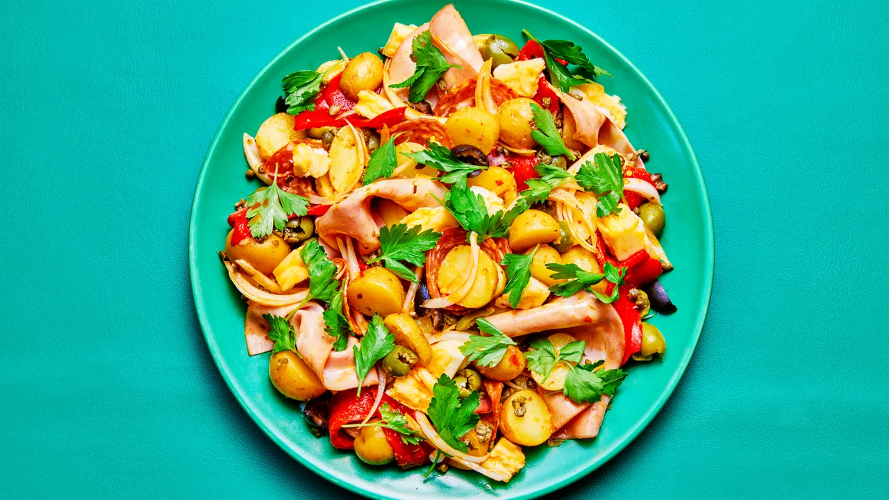 Salade de pommes de terre « Muffuletta »