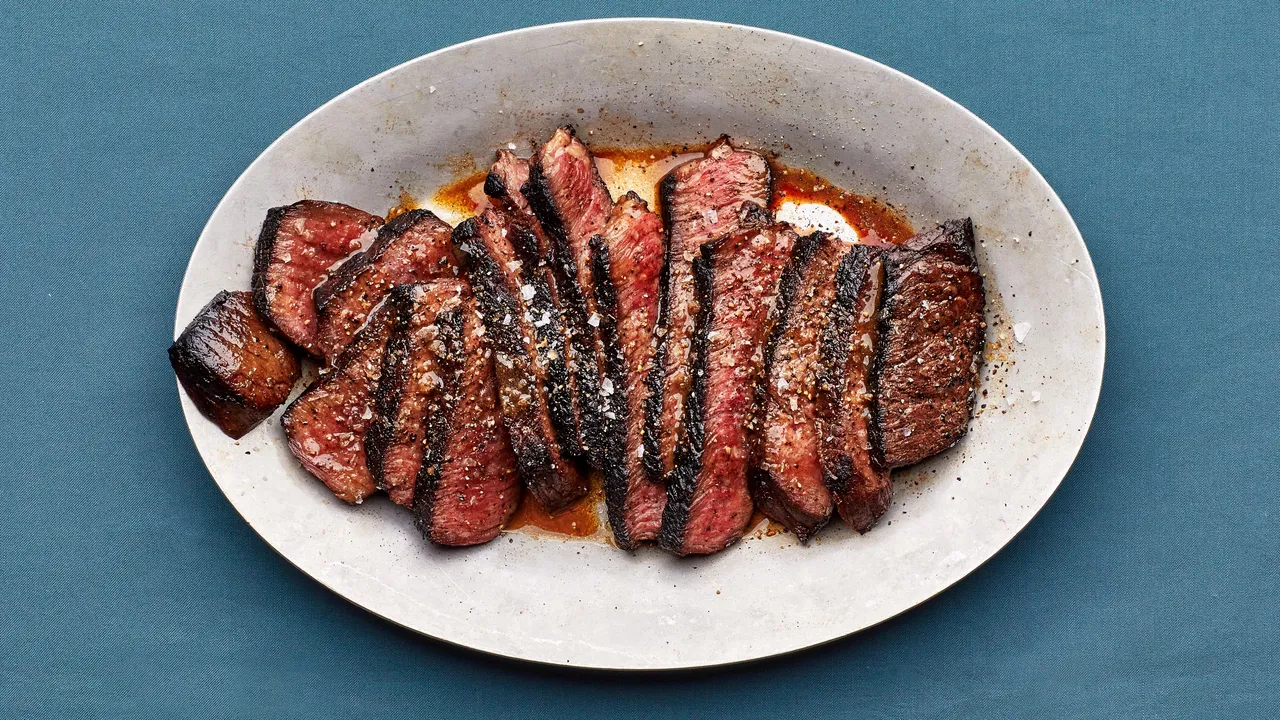London Broil Mariné au Bicarbonate de Soude : Recette