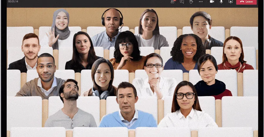 Microsoft met fin au mode Together dans Teams